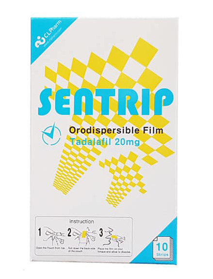 Sentrip 犀利士口溶片 20mg 產品主圖