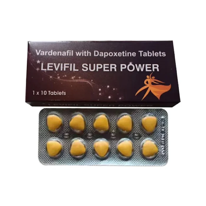 超級樂威壯雙效錠 Levifil Super Power 40mg/60mg 10顆/盒｜一錠雙效硬度延時同步升級